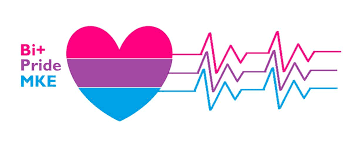 Bi+ Pride Milwaukee logo