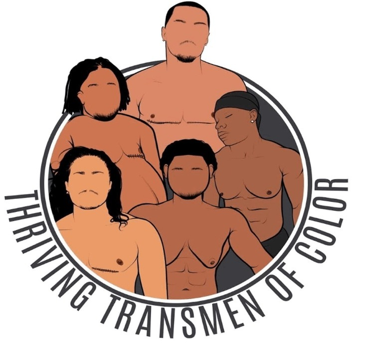 Thriving Transmen of Color logo